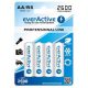 Set 4 acumulatori reîncărcabili everActive R6/AA Ni-MH 2600 mAh, 1,2 V