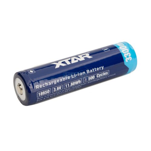 Xtar 18650 acumulator litiu-ion încărcabil protejat cu capacitate de 3300mAh