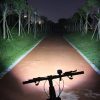 Lampă frontală pentru bicicletă Boruit 2595 cu 4 LED-uri, 2000 lumeni și rază de acțiune de 200 de metri