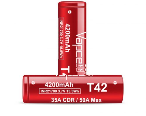 Vapcell T42 4200mAh 50/35A acumulator litiu-ion încărcabil 21700